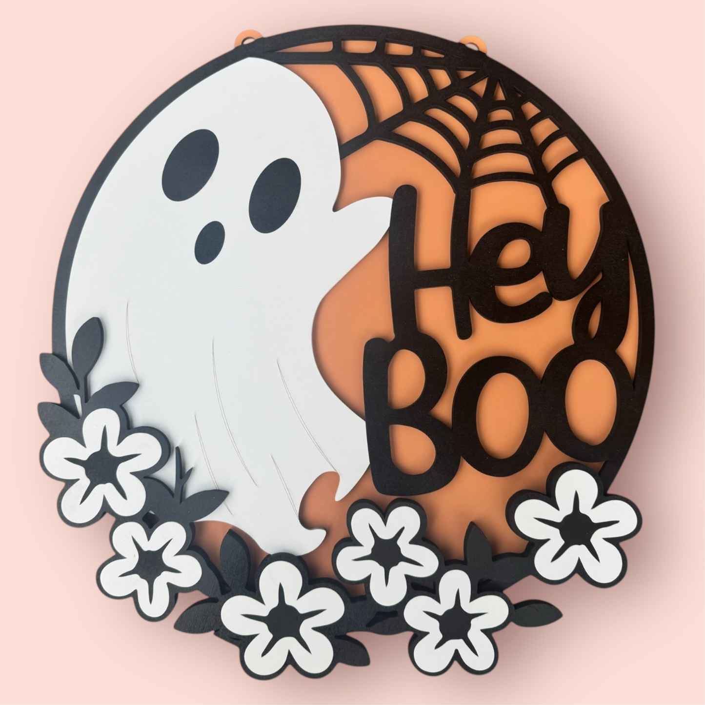 “Hey Boo” Halloween Sign