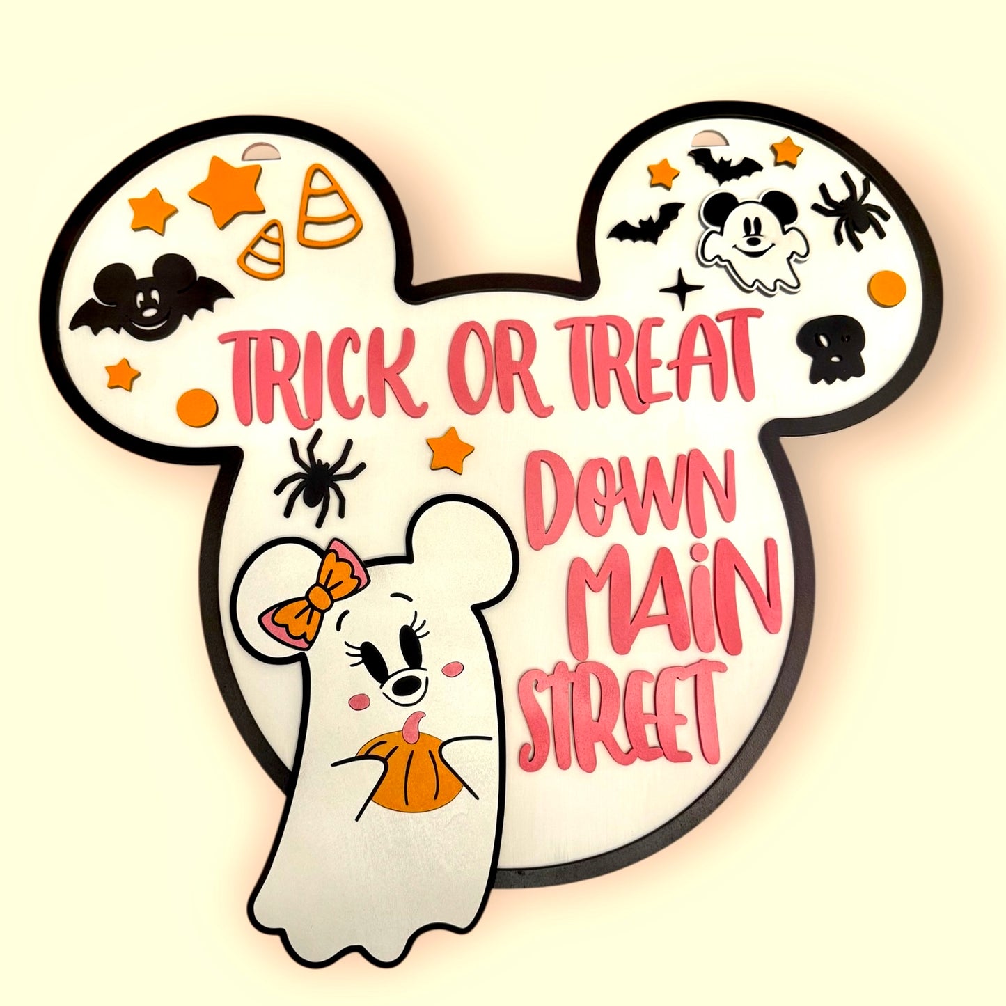 “Main Street” Halloween Sign