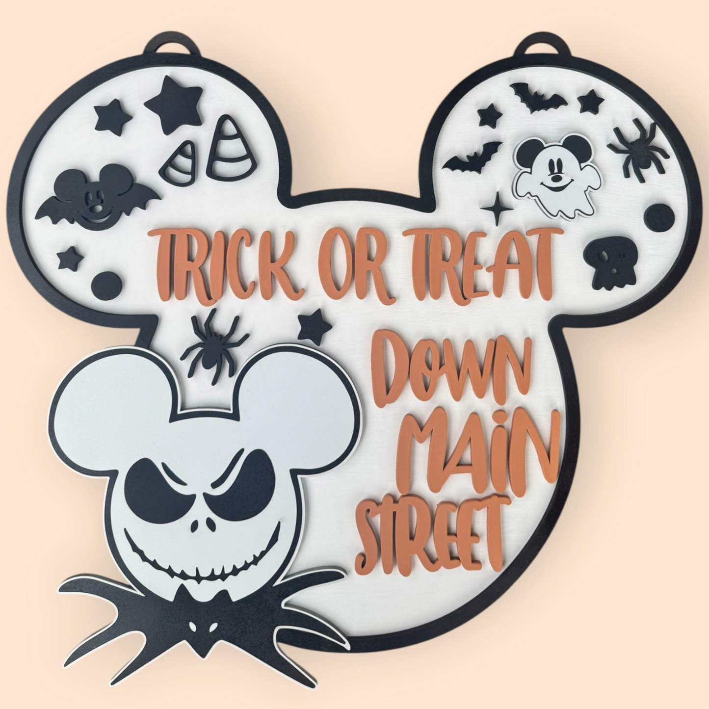 “Main Street” Halloween Sign