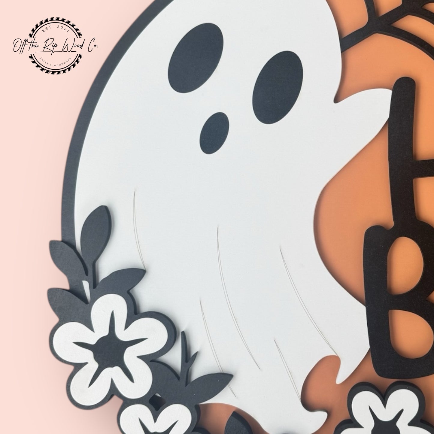 “Hey Boo” Halloween Sign