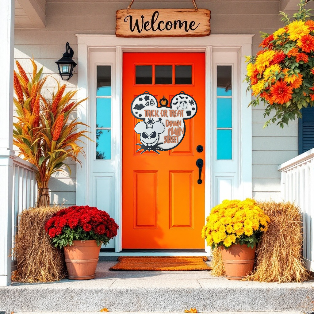 “Main Street” Halloween Sign